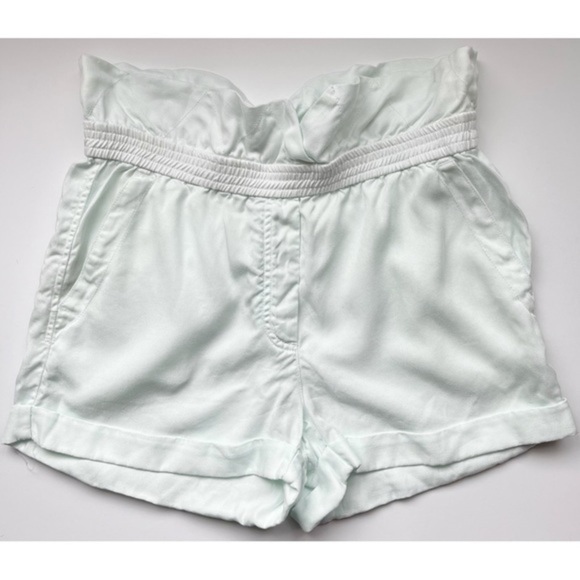 Wilfred • Mint Green Paper Bag Pull On Shorts - Picture 1 of 5